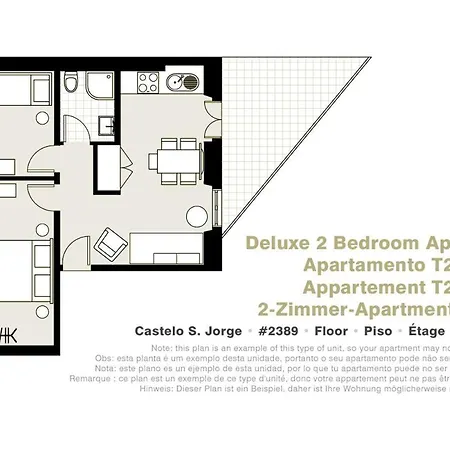 Serviced - Castelo S. Jorge * Lizbona