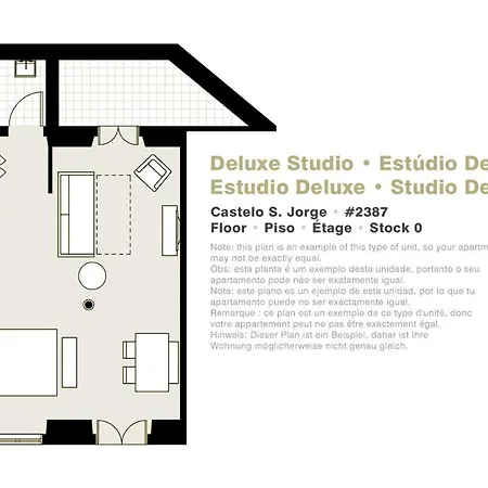 Serviced - Castelo S. Jorge *