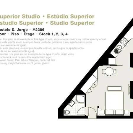 Serviced - Castelo S. Jorge Lisbona