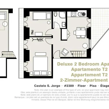 Serviced - Castelo S. Jorge Appartement